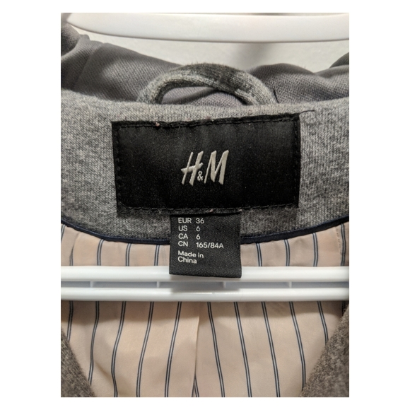 Grey Jacket with Hood - Picture 2 of 3